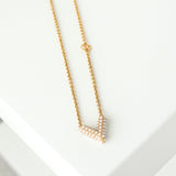 ルイ ヴィトン コリエ・エセンシャルV ペルル ネックレス ゴールド - NEWSED