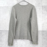 ポロ ラルフローレン ロゴ 刺繍 Vネック ニット グレー - NEWSED