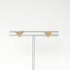 Louis Vuitton Essential V 金色耳环