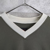 V - neck Oversize Sweatshirt - NEWSED