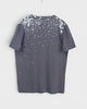 メゾン マルジェラ トロンプルイユ プリント Vネック Tシャツ グレー系 メンズ