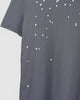 メゾン マルジェラ トロンプルイユ プリント Vネック Tシャツ グレー系 メンズ