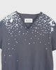 メゾン マルジェラ トロンプルイユ プリント Vネック Tシャツ グレー系 メンズ
