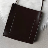 ジルサンダー タングル ミディアム  レザー ショルダーバッグ ブラウン