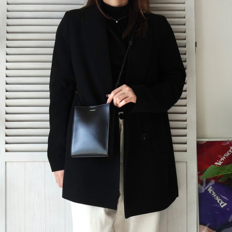 ジルサンダー タングル スモール ショルダーバッグ ブラック