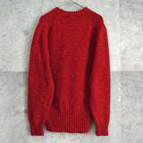 ヴィヴィアン ウエストウッド オーブロゴ ニット レッド