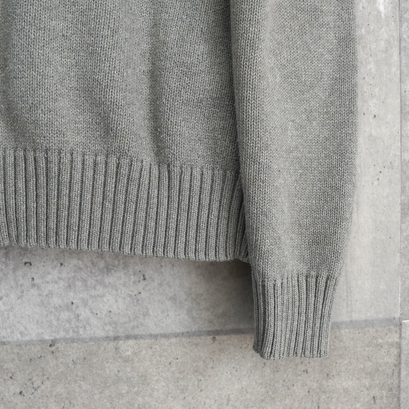 ポロ ラルフローレン ポニーロゴ ドライバーズニット グレー