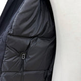 ビズビム VALDEZ DOWN COAT GORE-TEX ワッペン付き フーデッド ジップアップ ダウンコート ブラック S メンズ - NEWSED