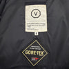 ビズビム VALDEZ DOWN COAT GORE-TEX ワッペン付き フーデッド ジップアップ ダウンコート ブラック S メンズ
