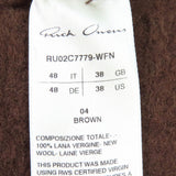 リックオウエンス VERGINE WOOL JACKET ジャケット ブラウン 48 メンズ - NEWSED