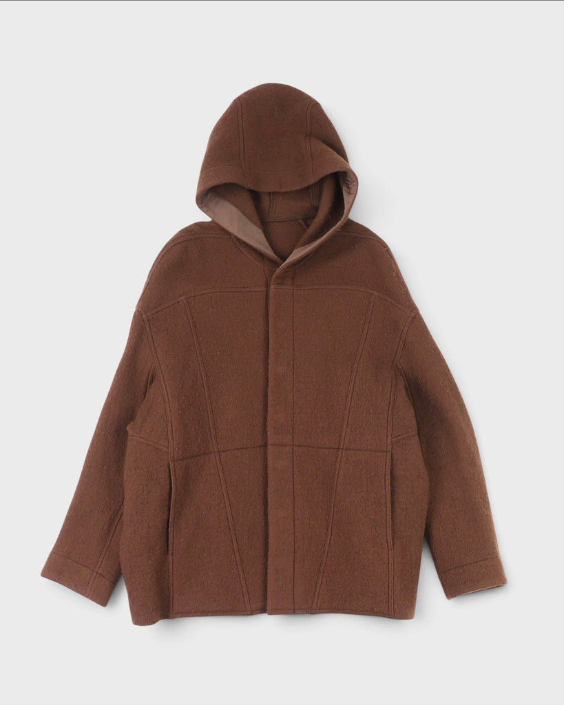 リックオウエンス VERGINE WOOL JACKET ジャケット ブラウン 48 メンズ
