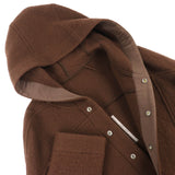 リックオウエンス VERGINE WOOL JACKET ジャケット ブラウン 48 メンズ - NEWSED