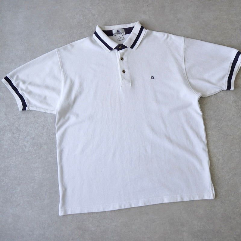 Vintage 4G Logo Embroidery Polo Shirt - NEWSED
