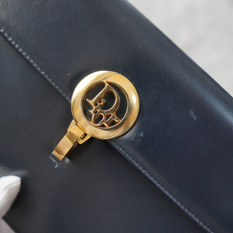 Vintage Calf Leather One Shoulder Bag - NEWSED