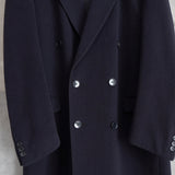 Vintage Cashmere Oversize Double - breast Chesterfield Coat - NEWSED