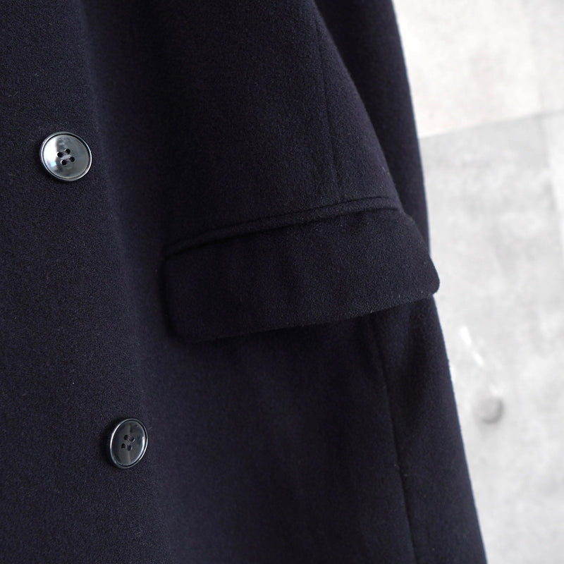 Vintage Cashmere Oversize Double - breast Chesterfield Coat - NEWSED