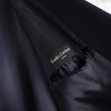 Vintage Cashmere Oversize Double - breast Chesterfield Coat - NEWSED