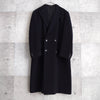 Vintage Cashmere Oversize Double-breast Chesterfield Coat