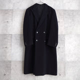 Vintage Cashmere Oversize Double - breast Chesterfield Coat - NEWSED