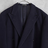 Vintage Cashmere Oversize Double - breast Chesterfield Coat - NEWSED