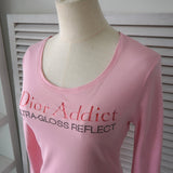Vintage Dior Addict Long Sleeve Top - NEWSED