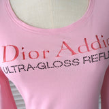 Vintage Dior Addict Long Sleeve Top - NEWSED