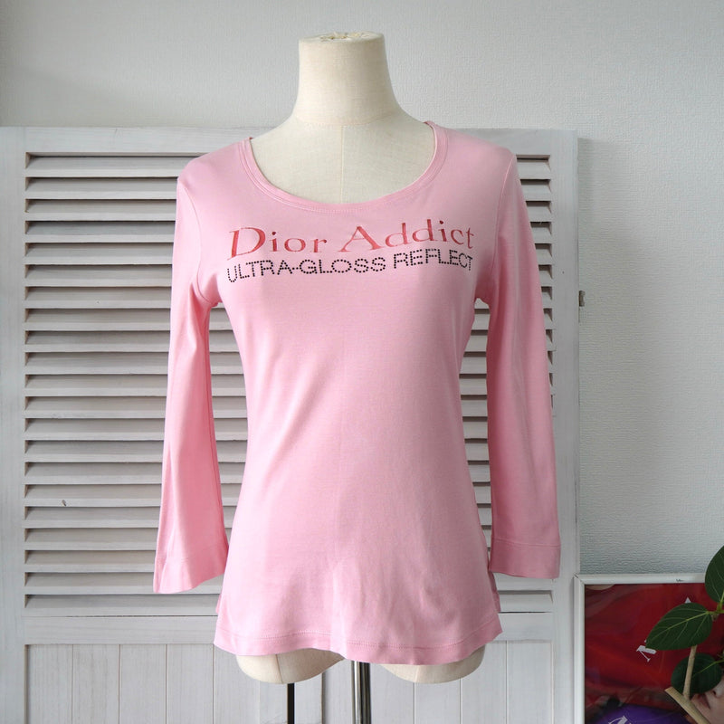 Vintage Dior Addict Long Sleeve Top - NEWSED