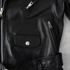 ビューティフル ピープル vintage eather iders jacket レザージャケット ライダースジャケット ブラック タグ付き未使用品 レディース