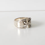 Vintage Mexico Ring Silver 925 Size:54 - NEWSED