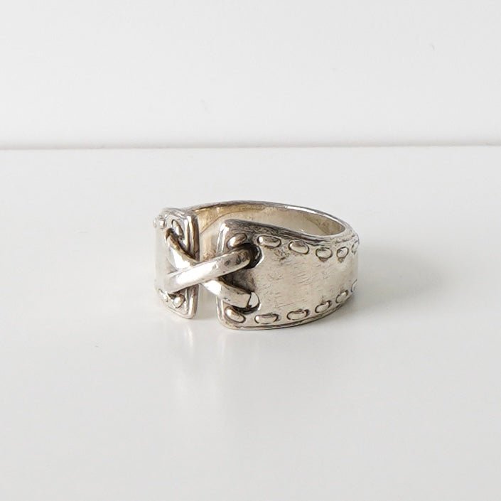 Vintage Mexico Ring Silver 925 Size:54 - NEWSED