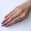 Vintage Mexico Ring Silver 925 Size:54