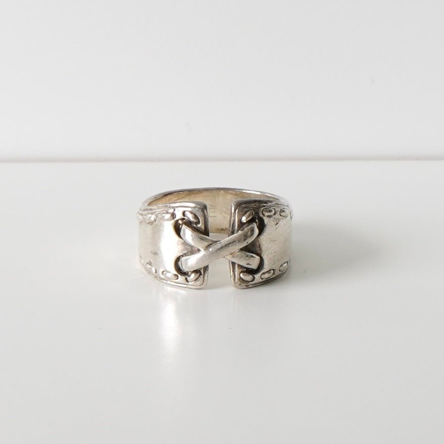 Vintage Mexico Ring Silver 925 Size:54