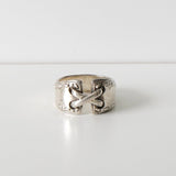 Vintage Mexico Ring Silver 925 Size:54 - NEWSED