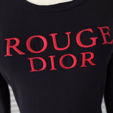 Vintage Rouge Dior Long Sleeve Top - NEWSED