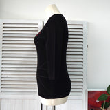 Vintage Rouge Dior Scooped Neck Top - NEWSED