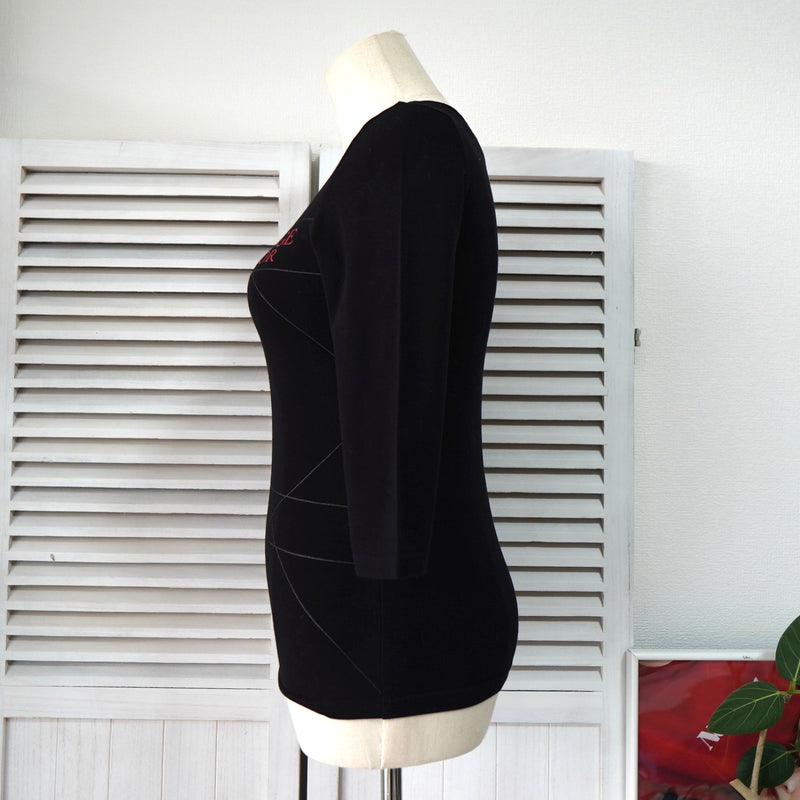 Vintage Rouge Dior Scooped Neck Top - NEWSED