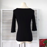 Vintage Rouge Dior Scooped Neck Top - NEWSED