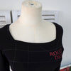 Vintage Rouge Dior Scooped Neck Top