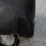 Vintage Triomphe Leather Mini Boston Bag - NEWSED