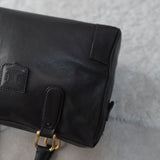 Vintage Triomphe Leather Mini Boston Bag - NEWSED