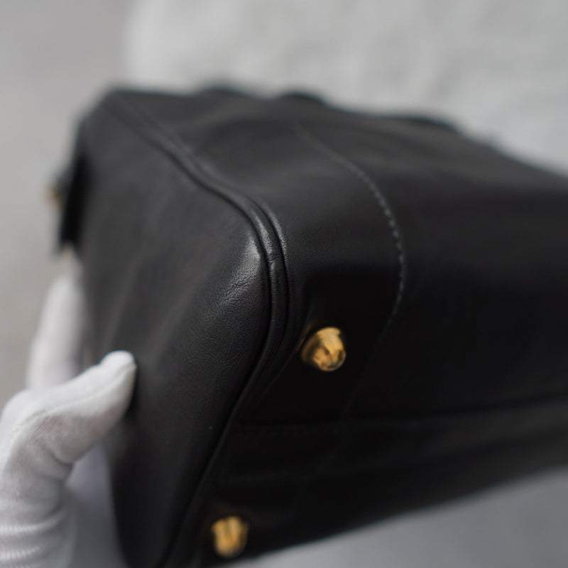 Vintage Triomphe Leather Mini Boston Bag - NEWSED