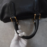 Vintage Triomphe Leather Mini Boston Bag - NEWSED