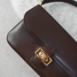 Vintage Triomphe One Shoulder Leather Bag - NEWSED