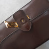 Vintage Triomphe One Shoulder Leather Bag