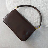 Vintage Triomphe One Shoulder Leather Bag - NEWSED