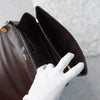 Vintage Triomphe One Shoulder Leather Bag