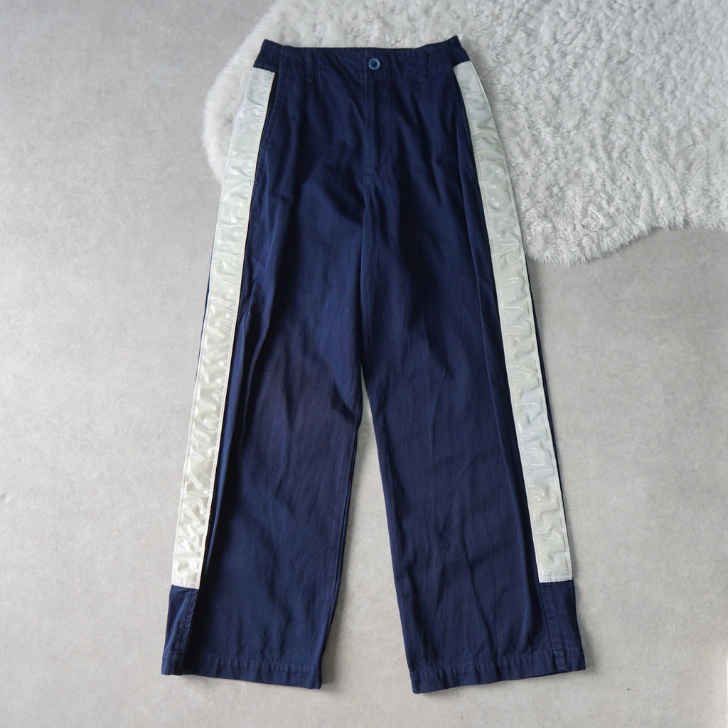 Vinyl Side Line Pants｜Made in France