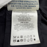 モンクレール VOUGLANS ブーラン 裾フレア 切り替えデザイン ZIP UP ダウンコート ネイビー 2 レディース - NEWSED