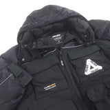 アイ ジュンヤワタナベ マン パレス W-NAME CUSTMIZED DOWN JACKET ダウンジャケット ブラック S メンズ - NEWSED