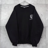 WEST WEAR ウェストウェアー オーバーサイズ ロゴ スウェット ブラック - NEWSED